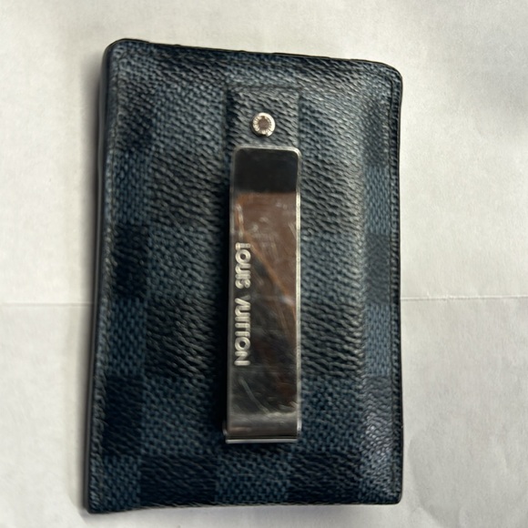 Louis Vuitton Black Damier wallet, card holder,money clip and money pocket - Picture 3 of 6